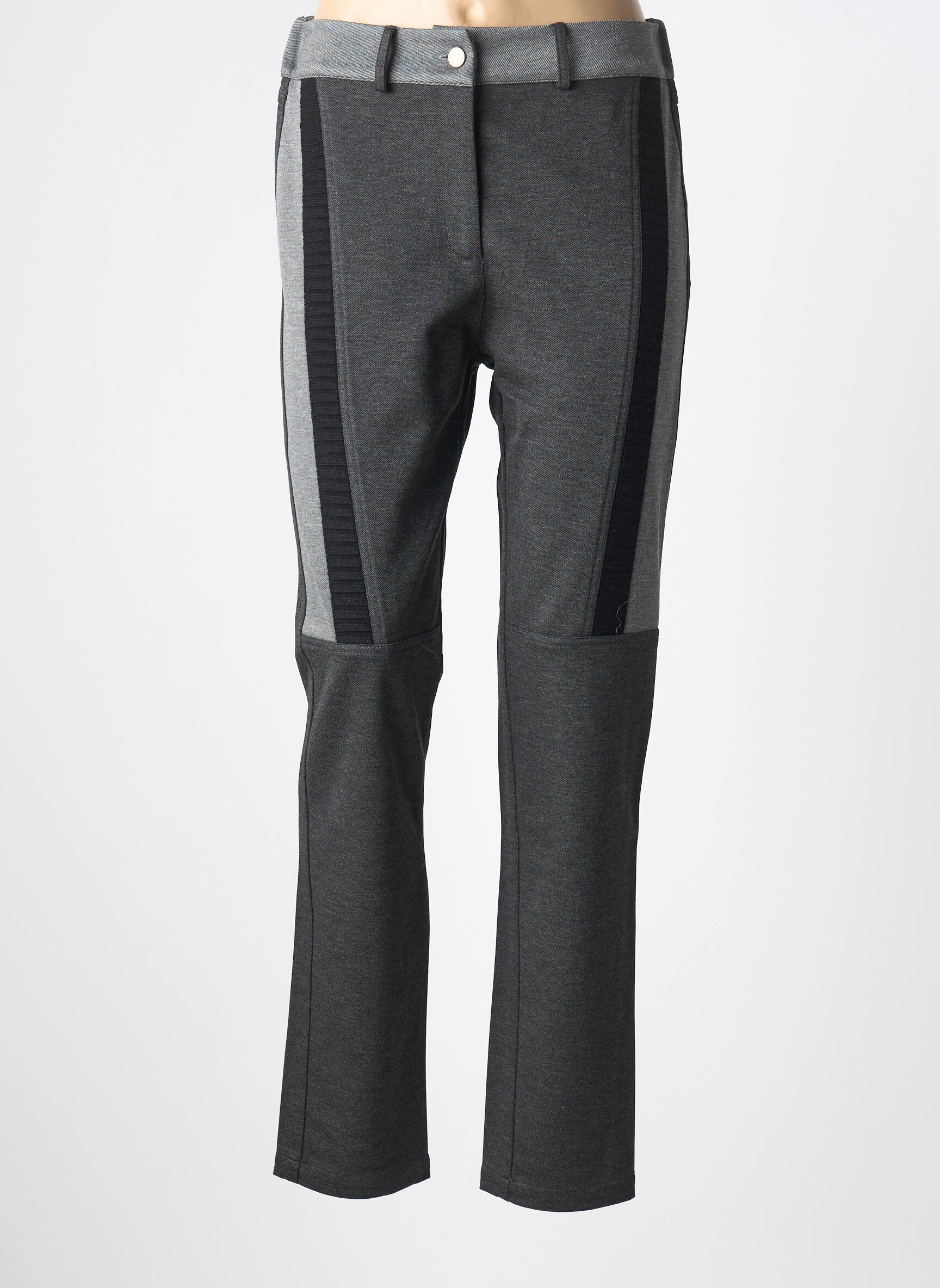 Lieknos kelnės elastinė dydis normala dydis pilka TRICOT CHIC moteris