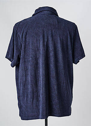 Trumpa rankovė marškiniai tiesi kirpimas mėlyna IRON AND RESIN vyras