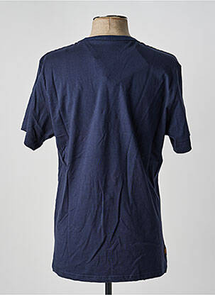 T-marškinys tiesi kirpimas trumpas rankovės mėlyna DAYTONA vyras