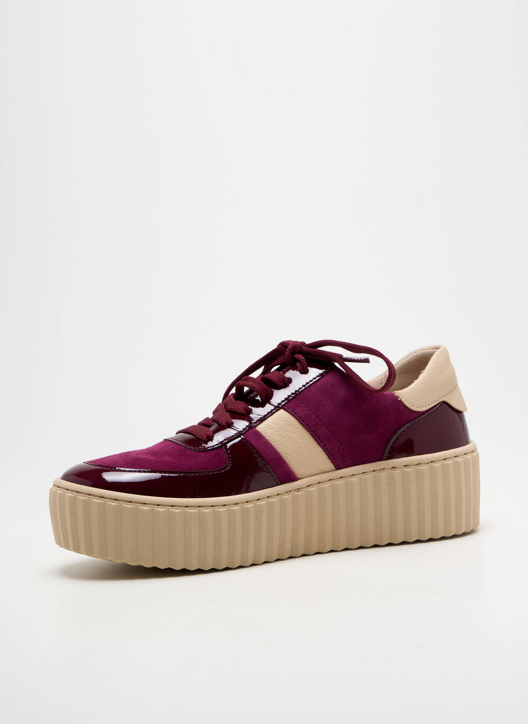 Bėgimo bateliai lygus medžiaga kulnas nuo 4 iki 6 cm violetinis GABOR moteris