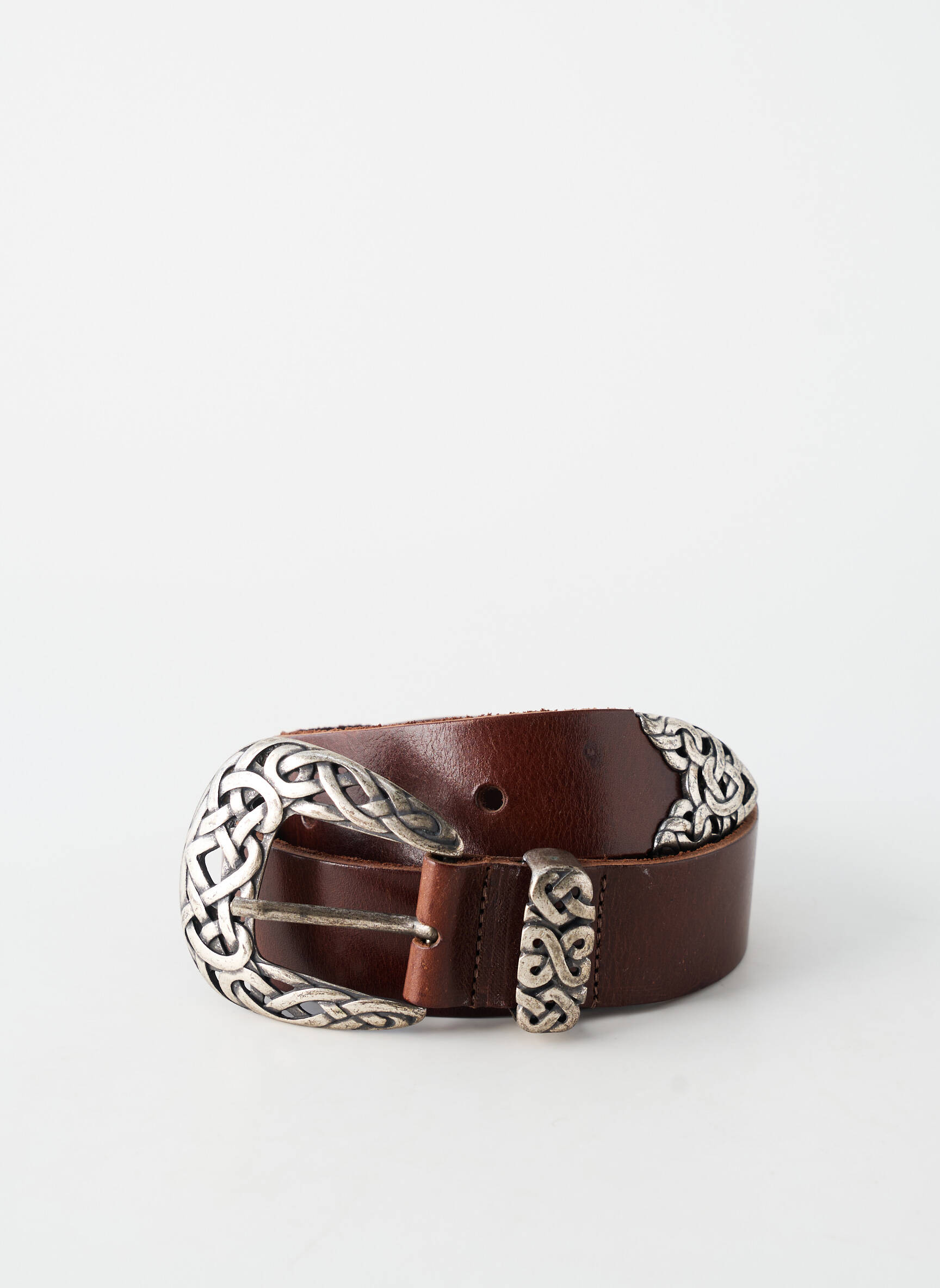 Diržas satino efektas rudas YOLETE moteris