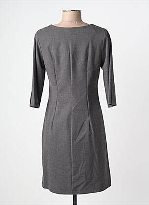 Trumpa suknelė 3/4 rankovės 3/4 rankovės pilka HIPPOCAMPE moteris