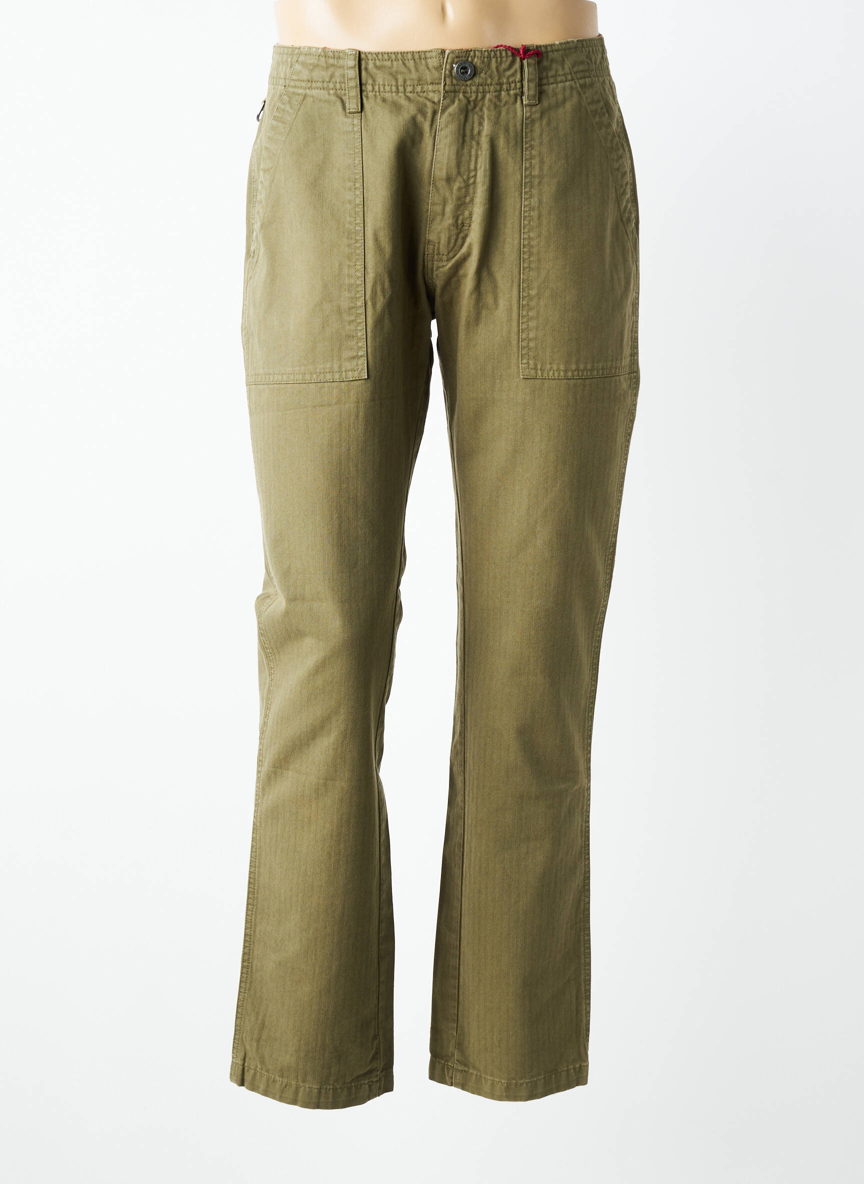 Chino kelnė kišenės normala dydis žalias IRON AND RESIN vyras