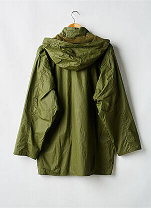Parka kišenės su gobtuvu žalias PETIT BATEAU berniukas
