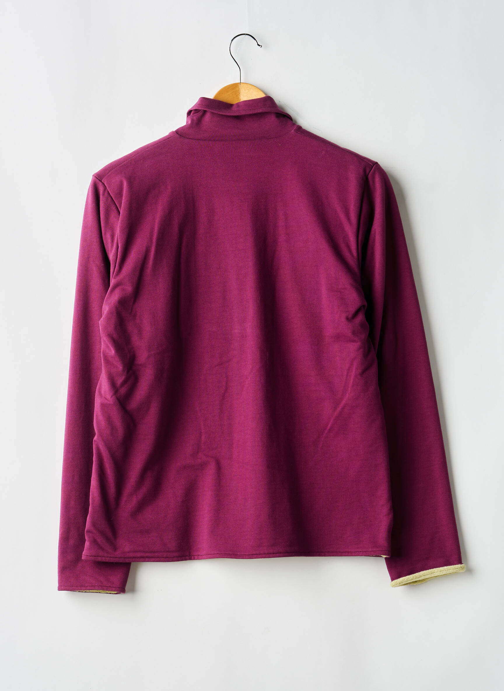 Kasdienis švarkas marškinių apykaklė violetinis PETIT BATEAU mergina