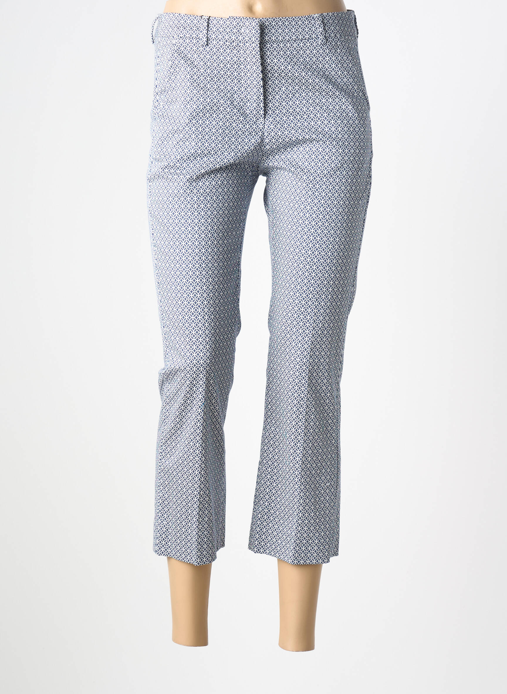 Pusilgių kelnių kišenės mėlyna WEEKEND MAXMARA moteris