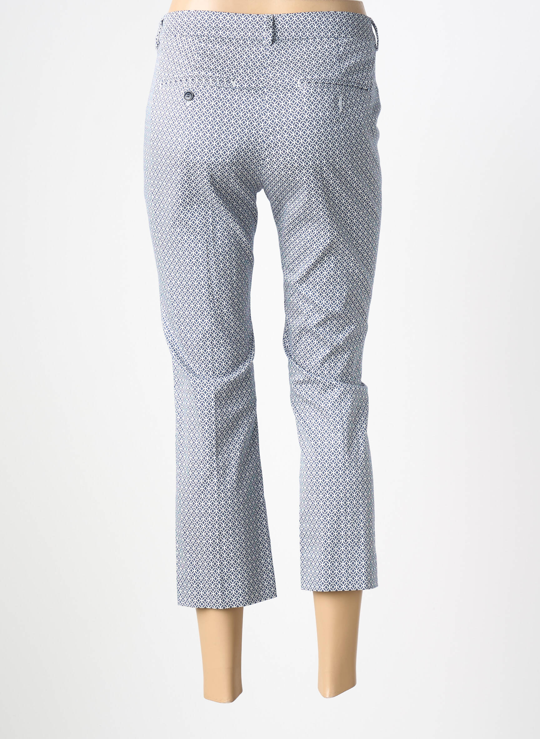 Pusilgių kelnių kišenės mėlyna WEEKEND MAXMARA moteris