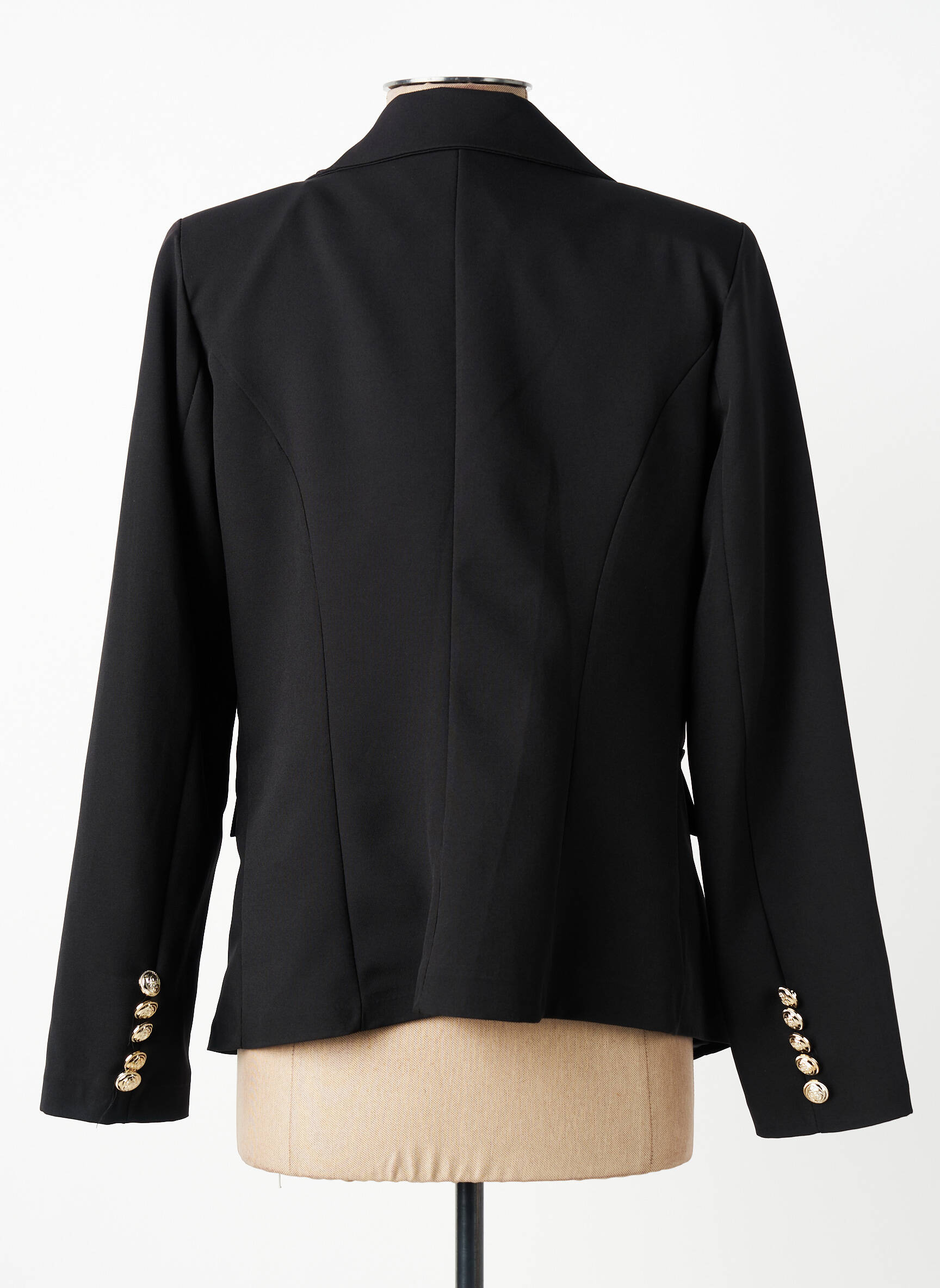 Švarkas kišenės juodas NEW COLLECTION moteris