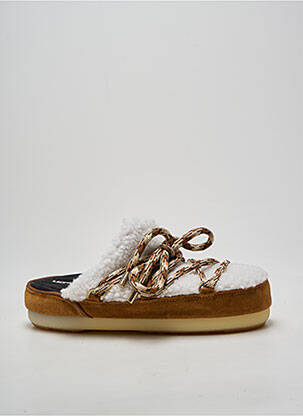 Mule/sabotai kulnas nuo 4 iki 6 cm baltas MOON BOOT moteris