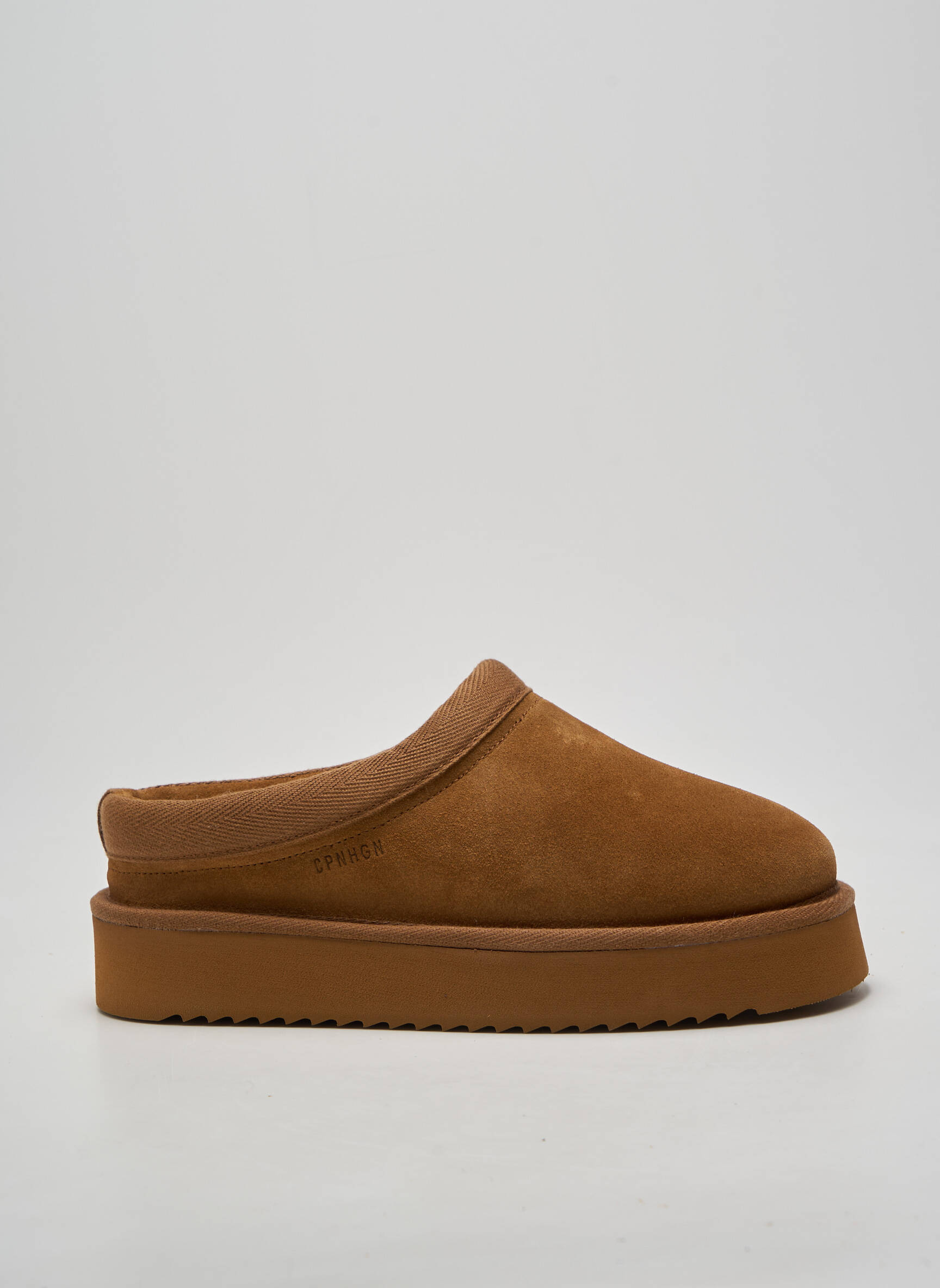 Mule/sabotai plokščias kulnas iki 3 cm rudas COPENHAGEN moteris