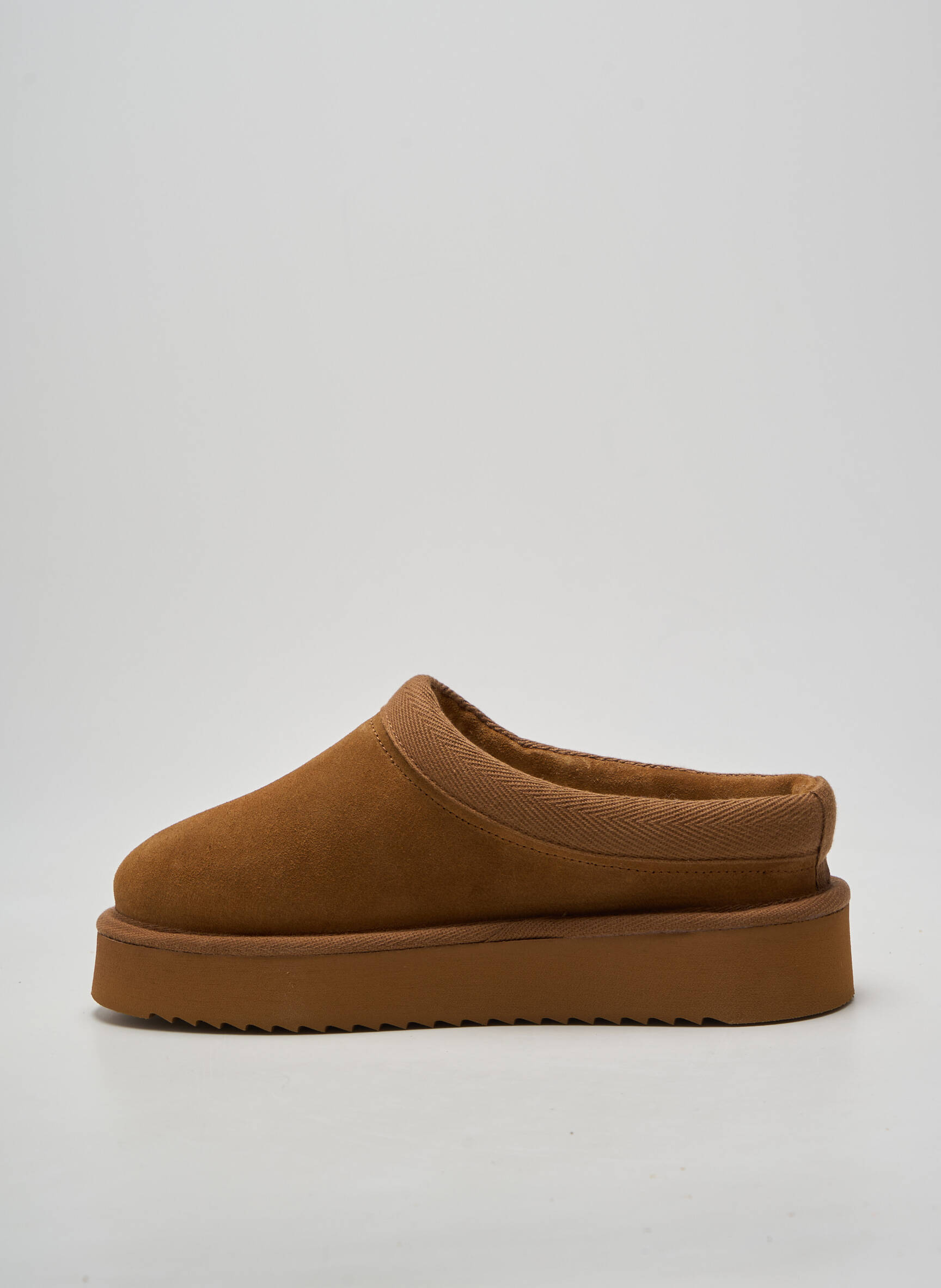 Mule/sabotai plokščias kulnas iki 3 cm rudas COPENHAGEN moteris