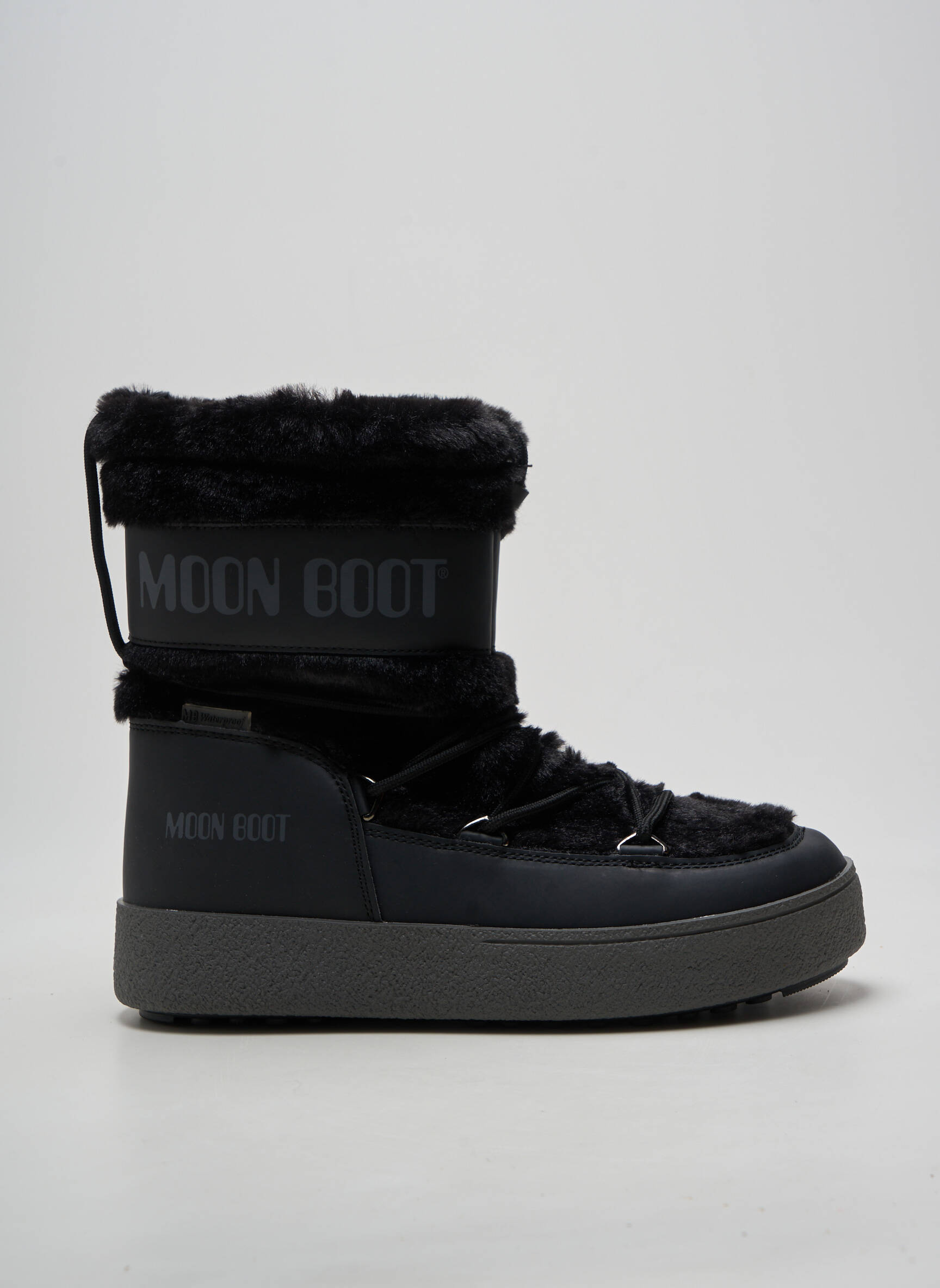Batai/botai apvalus mygtukas kulnas nuo 4 iki 6 cm juodas MOON BOOT moteris