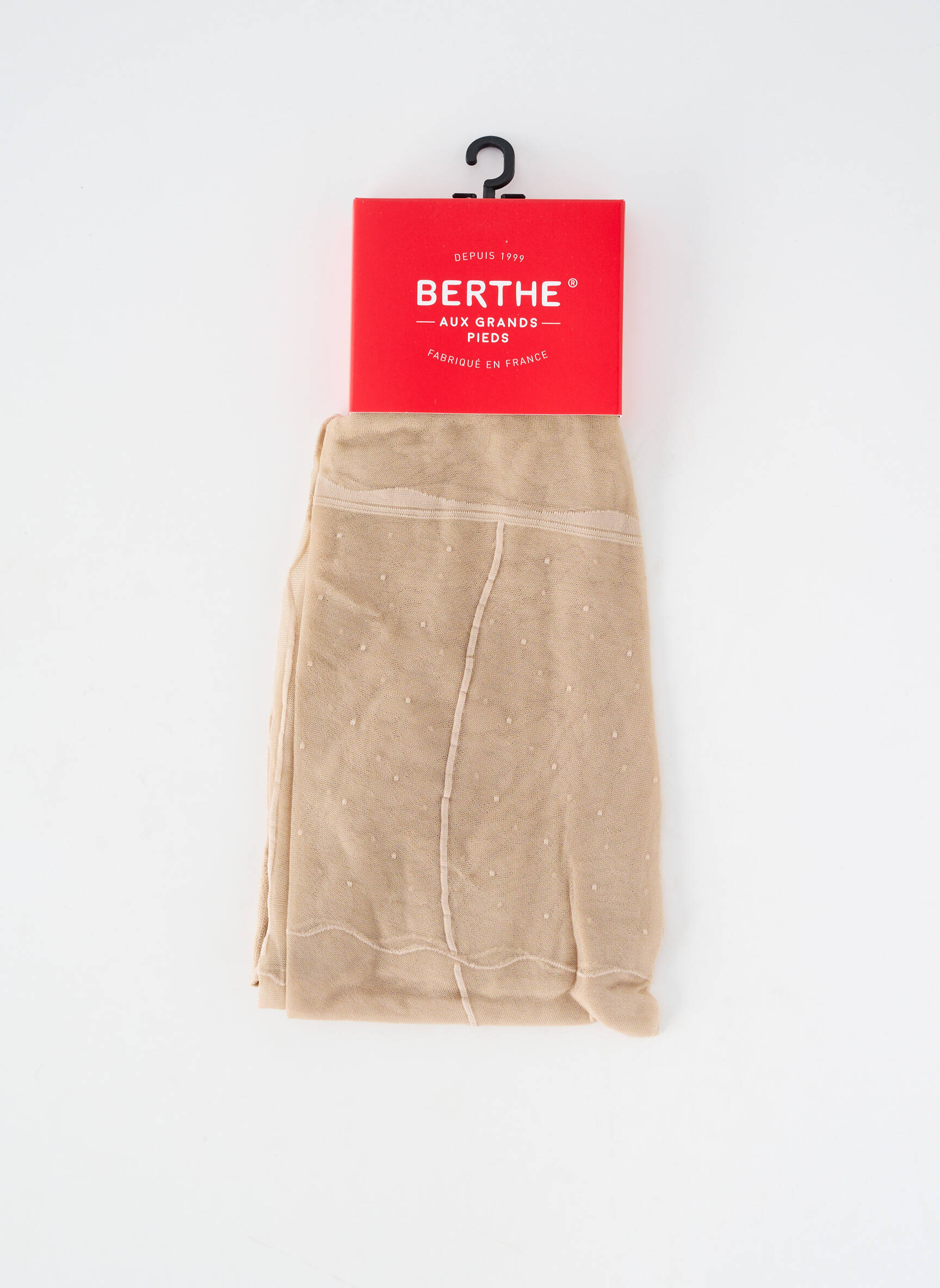 Kojinės tamprumas bežinis BERTHE AUX GRANDS PIEDS moteris