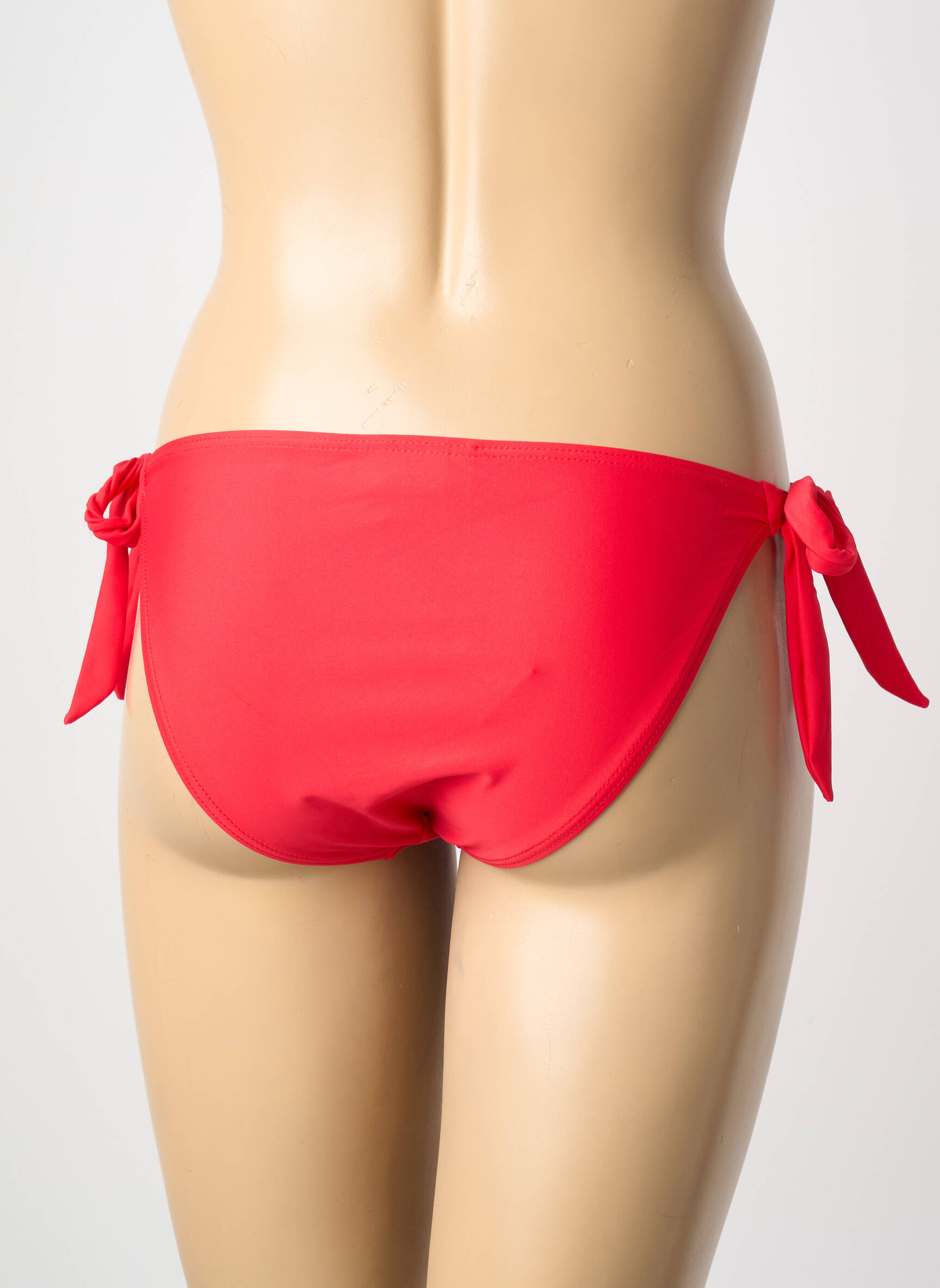Maudymosi kelnaitės tamprumas bikini raudona LAGON BLEU moteris