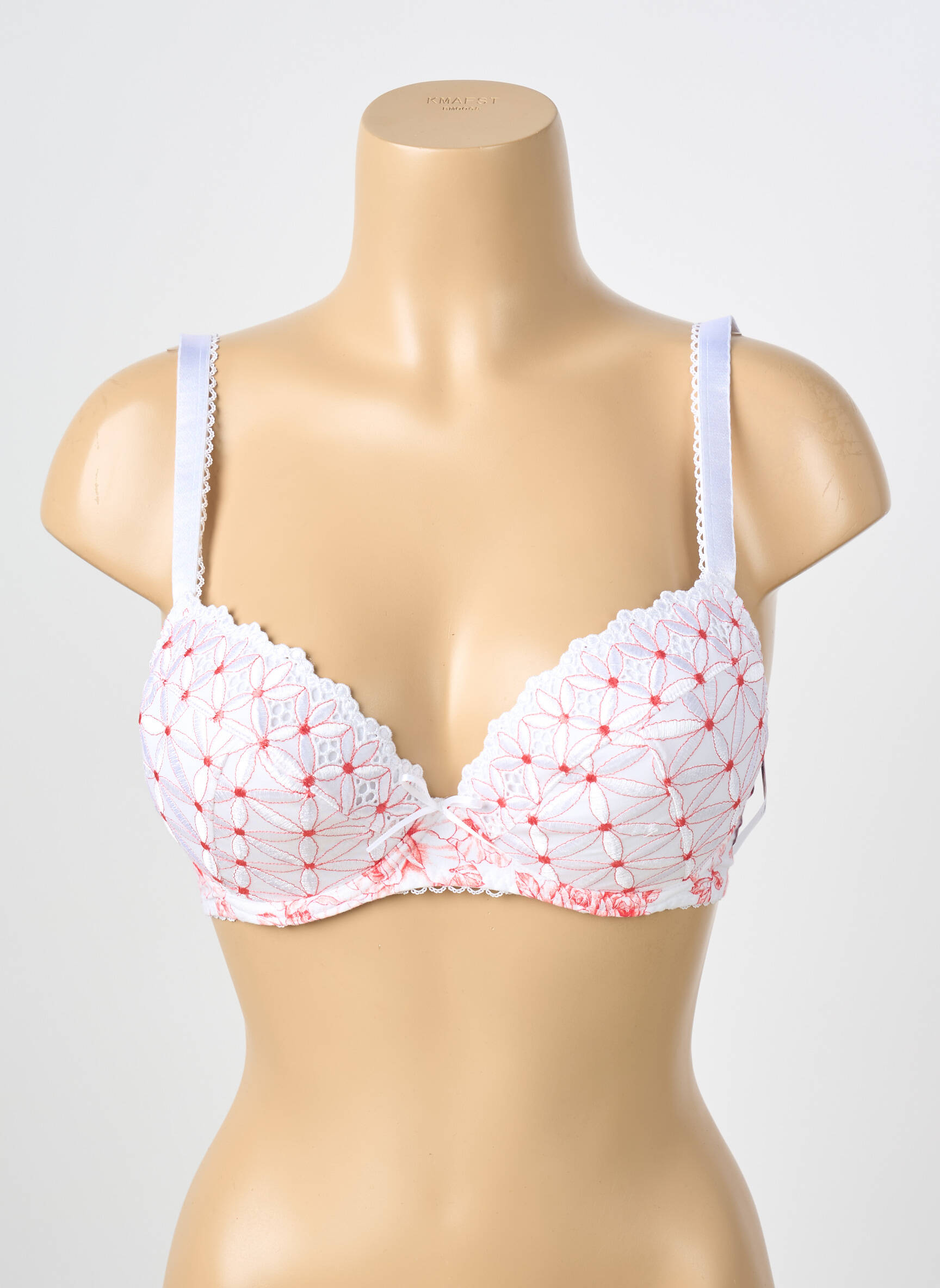 Liemenėlė push-up liemenėlė su aukštu palaikymu push-up liemenėlė su aukštu palaikymu baltas AUBADE moteris
