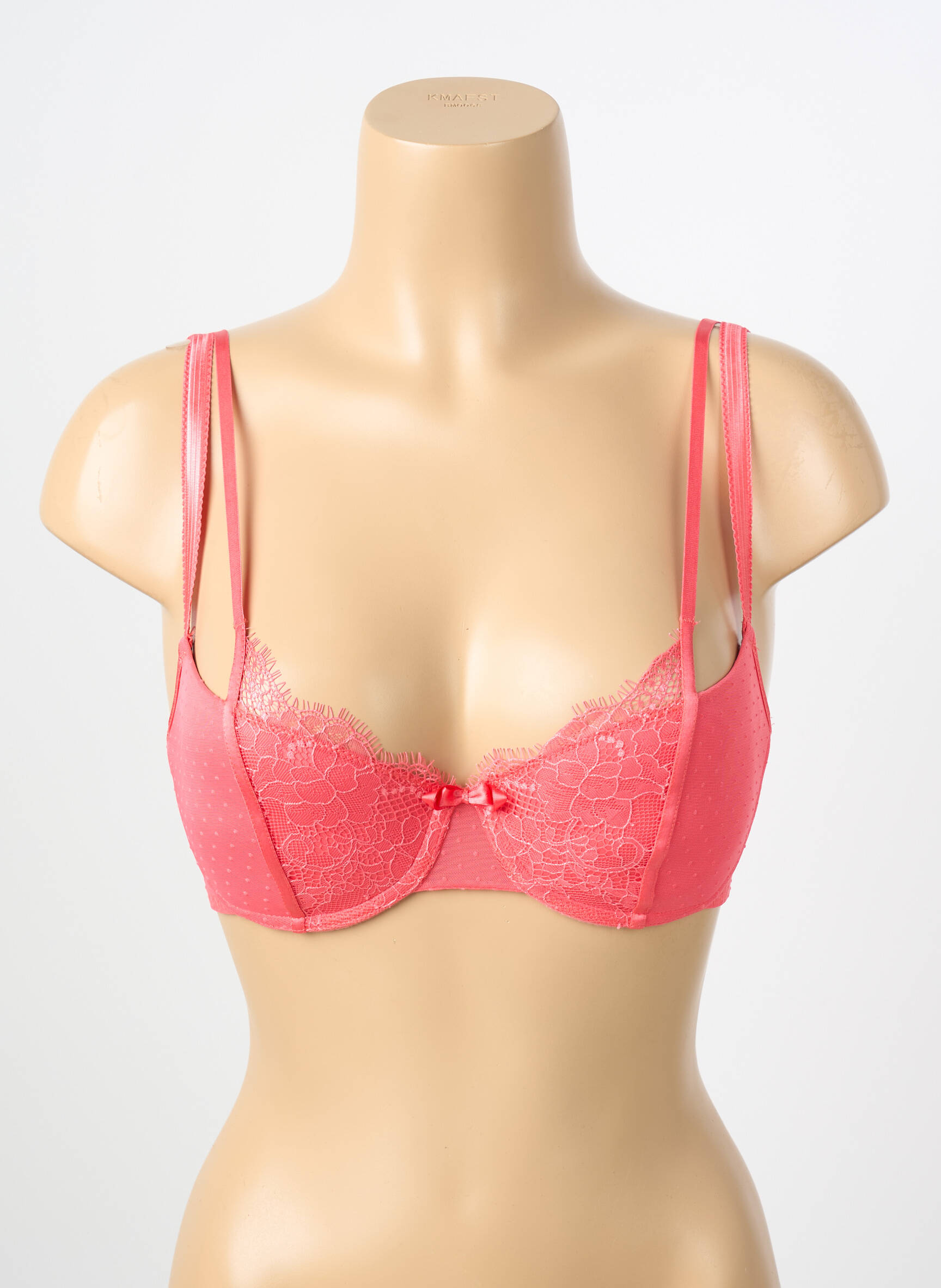 Liemenėlė push-up liemenėlė su aukštu palaikymu push-up liemenėlė su aukštu palaikymu rožinė PASSIONATA moteris