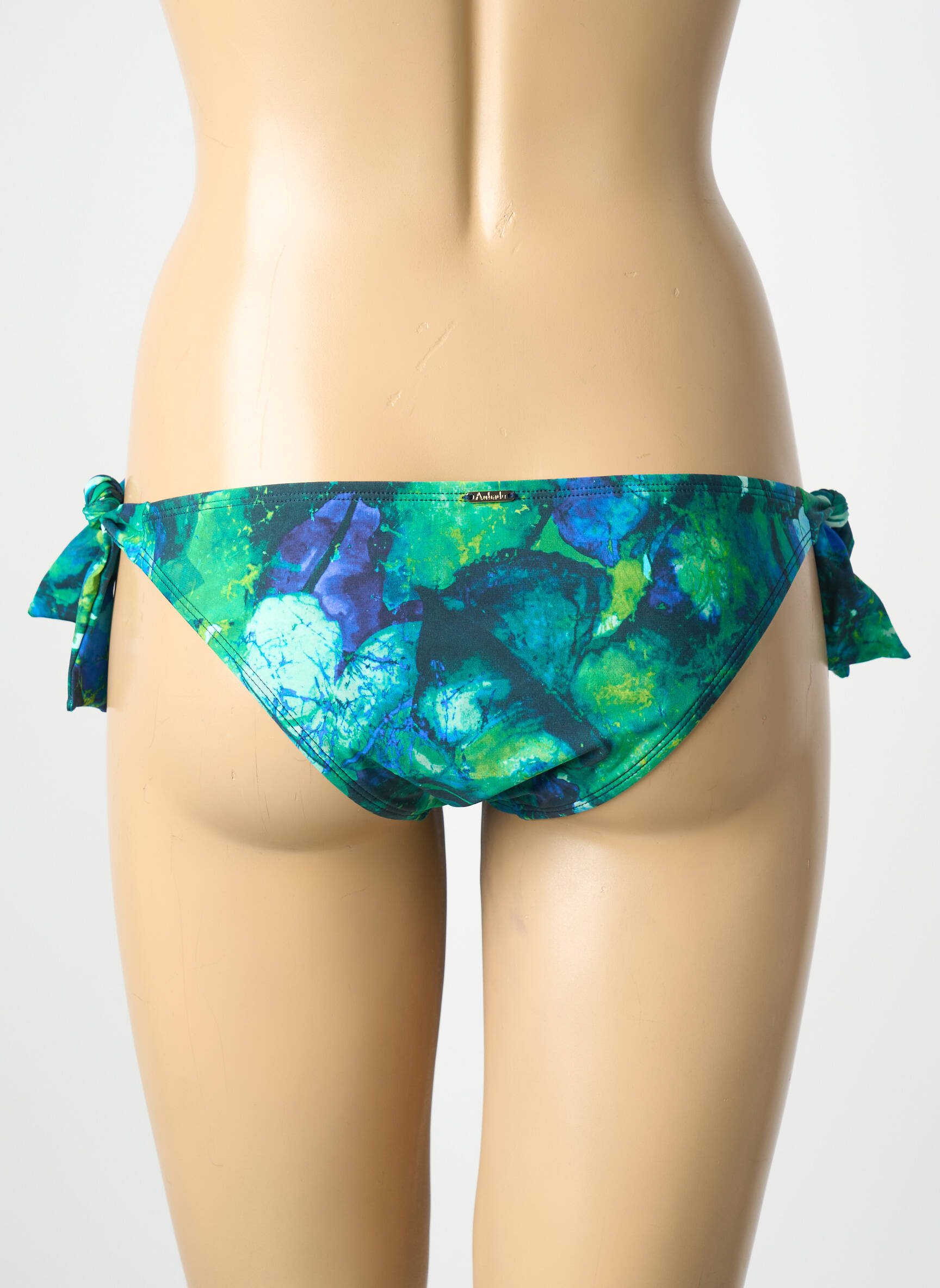 Maudymosi kelnaitės fantazijos raštas bikini mėlyna AUBADE moteris