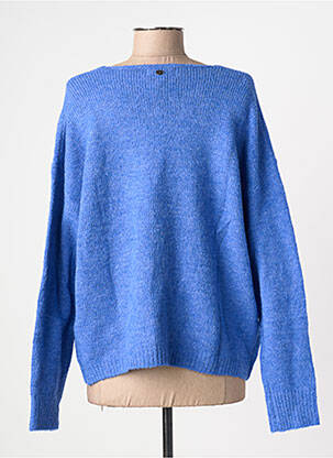 Megztinis col v ilgos rankovės mėlyna FREEMAN T.PORTER moteris