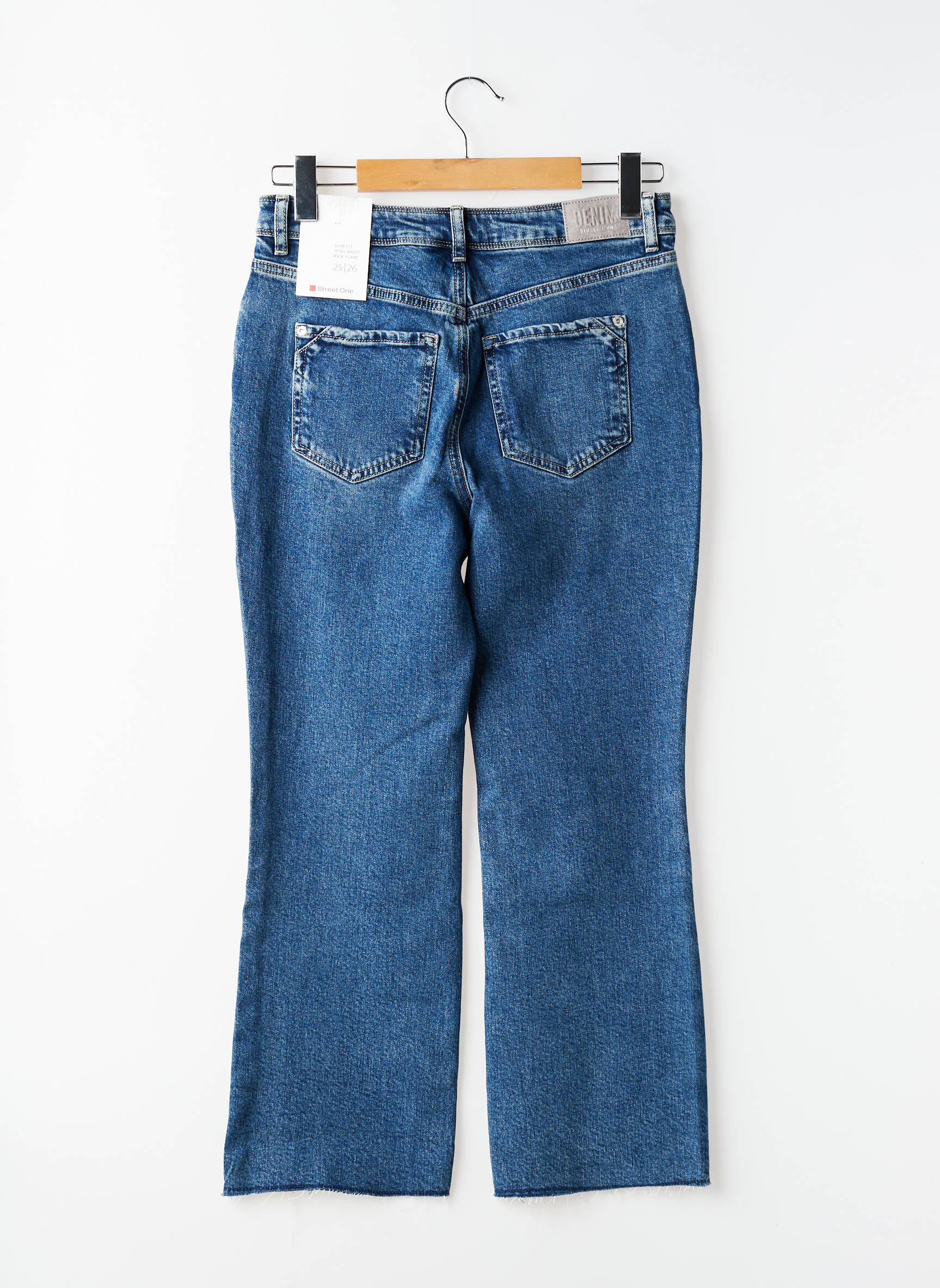 Bootcut džinsai normala dydis normala dydis mėlyna STREET ONE moteris