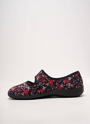 Bateliai/pantofliai velcro užsegimas plokščias kulnas iki 3 cm juodas FARGEOT moteris