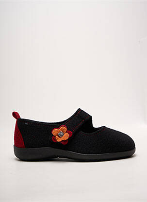 Bateliai/pantofliai velcro užsegimas plokščias kulnas iki 3 cm juodas FARGEOT moteris