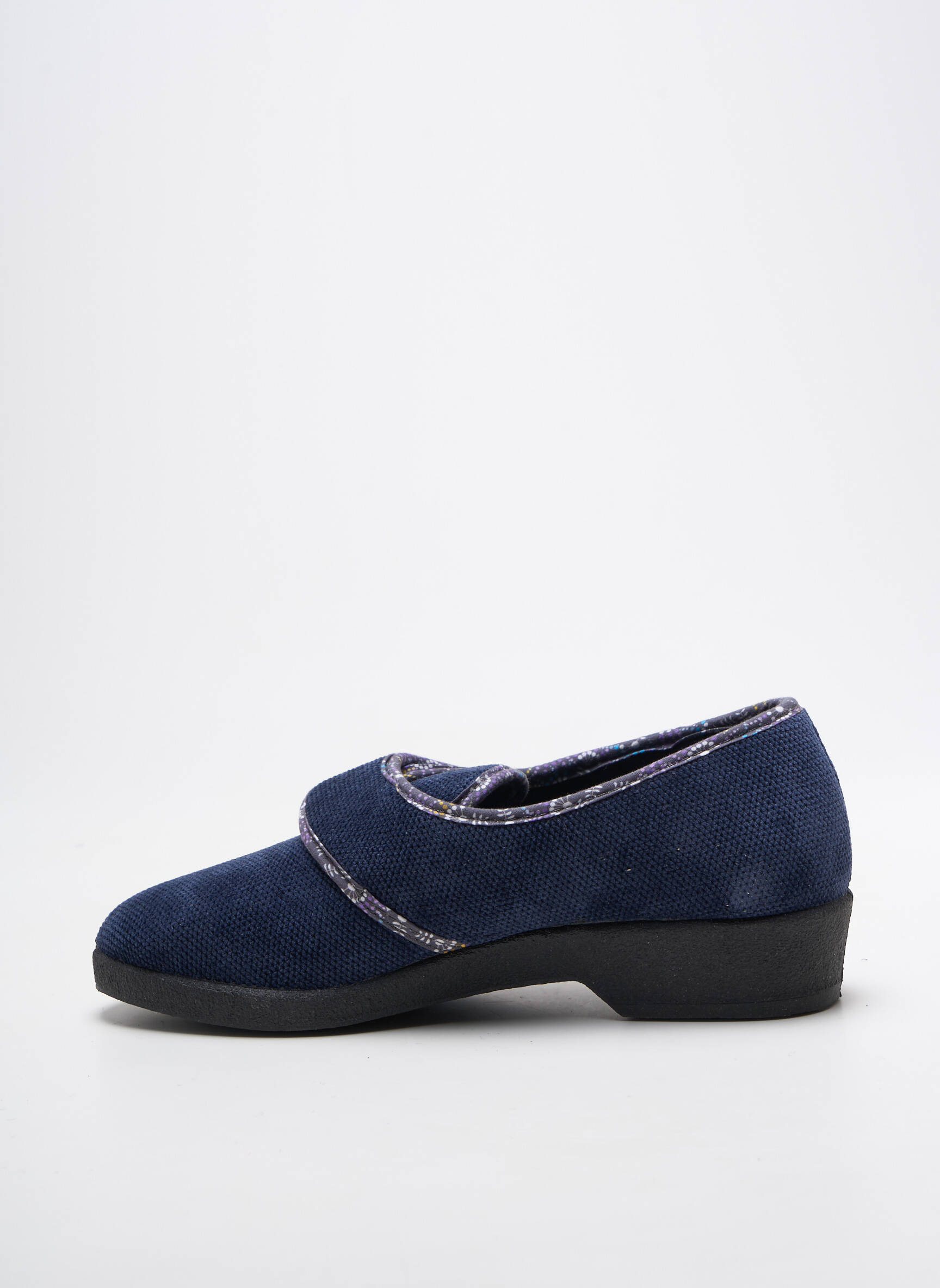 Bateliai/pantofliai velcro užsegimas plokščias kulnas iki 3 cm mėlyna FARGEOT moteris