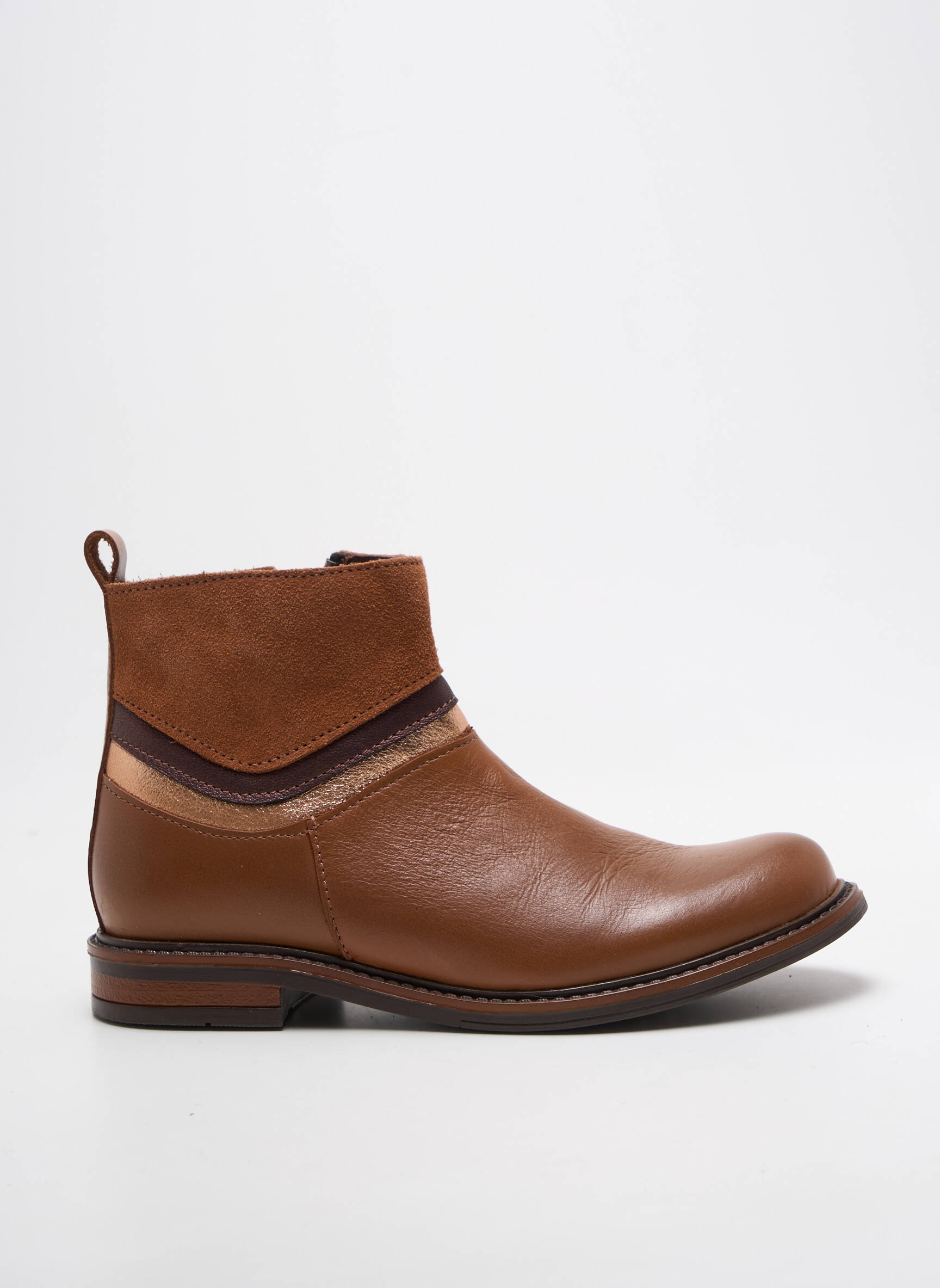Batai/botai išimama padas žemas kulnas rudas BELLAMY mergina