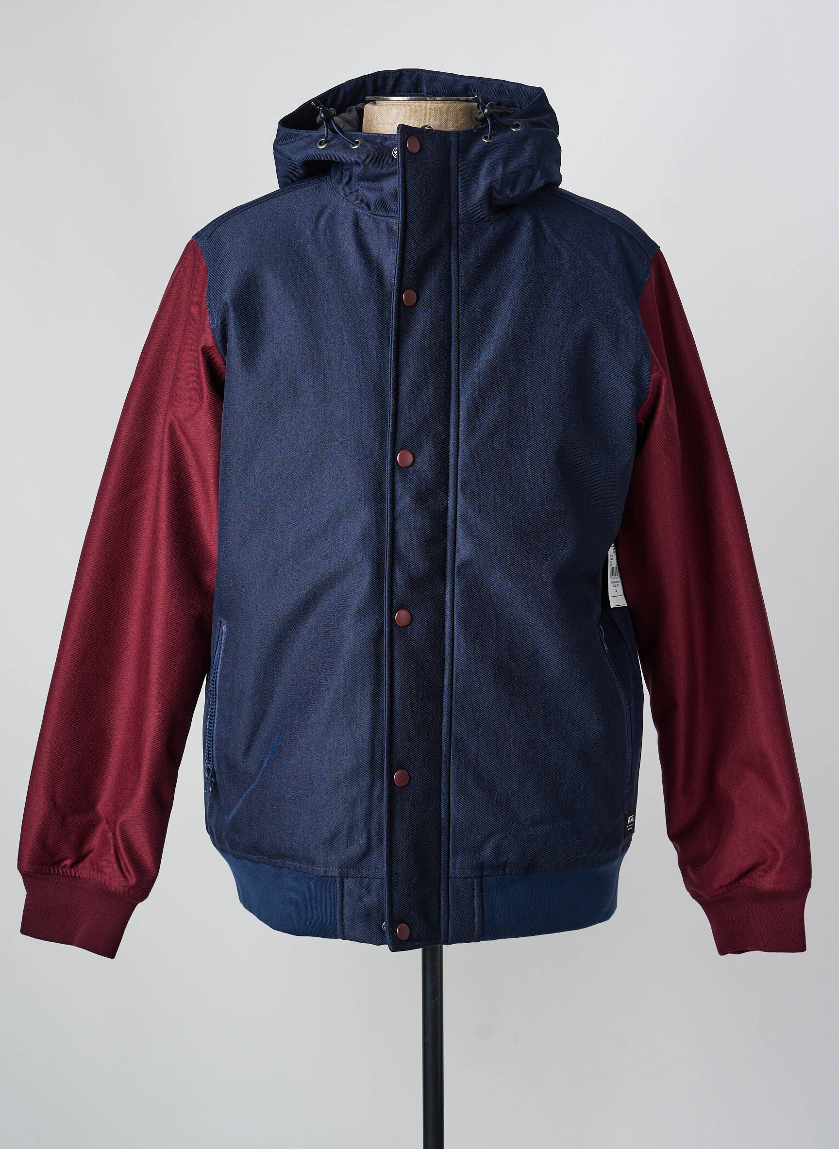 Parka ilgos rankovės su gobtuvu mėlyna VANS vyras