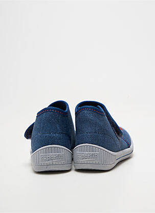 Bateliai/pantofliai velcro užsegimas apvalus mygtukas mėlyna SUPERFIT berniukas