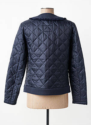 Pūkinė striukė kišenės be gobtuvų mėlyna GERRY WEBER moteris