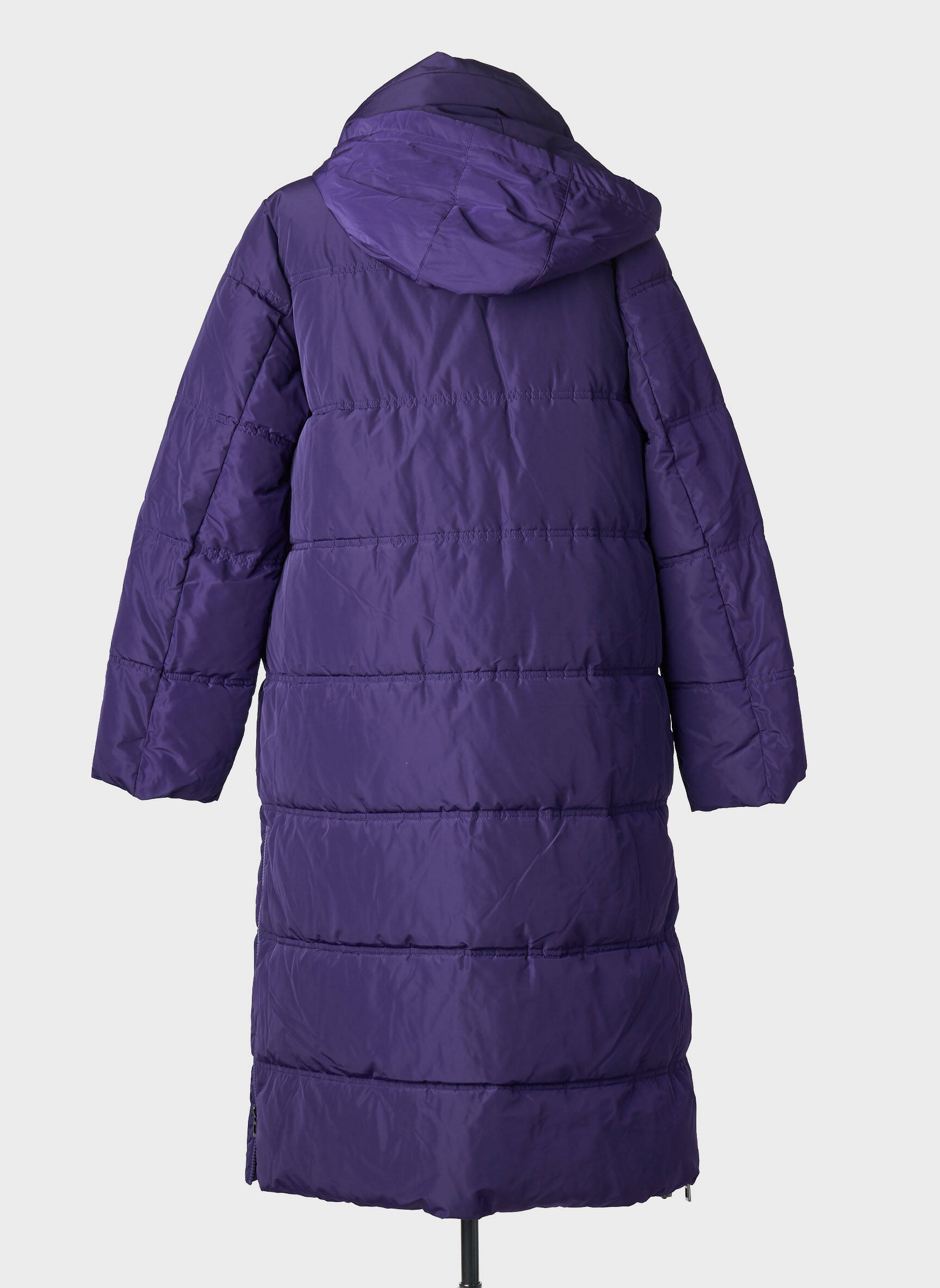 Pūkinė striukė ilgos rankovės su gobtuvu violetinis GERRY WEBER moteris