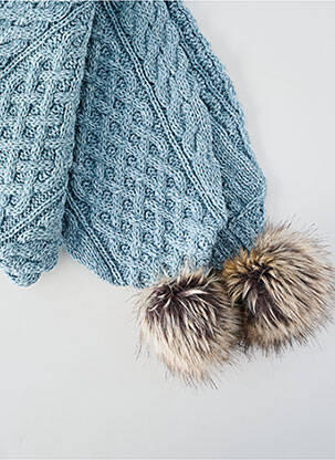 Šalikas tamprumas mėlyna ARAN CRAFTS moteris
