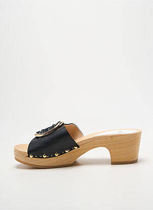 Mule/sabotai satino audinys kulnas nuo 4 iki 6 cm juodas YOUYOU moteris