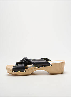 Mule/sabotai pusiau kompensuotas kulnas nuo 4 iki 6 cm juodas YOUYOU moteris