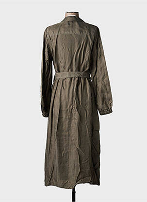 Pusilgių suknelė ilgos rankovės ilgos rankovės žalias IVI moteris