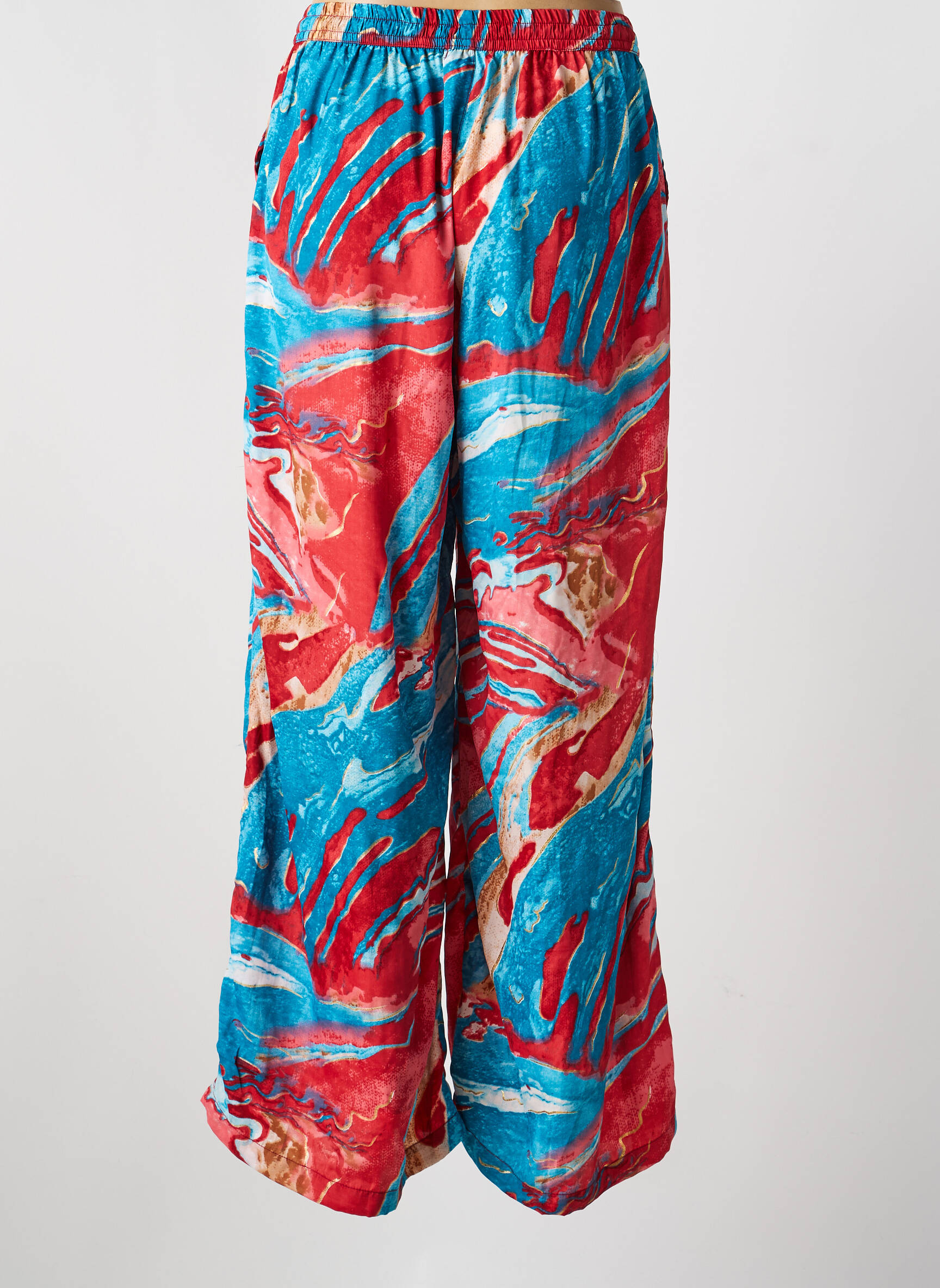 Tiesi kelnė elastinė dydis raudona YYDS (YOUR YOUTHFUL DRESS STYLE) moteris
