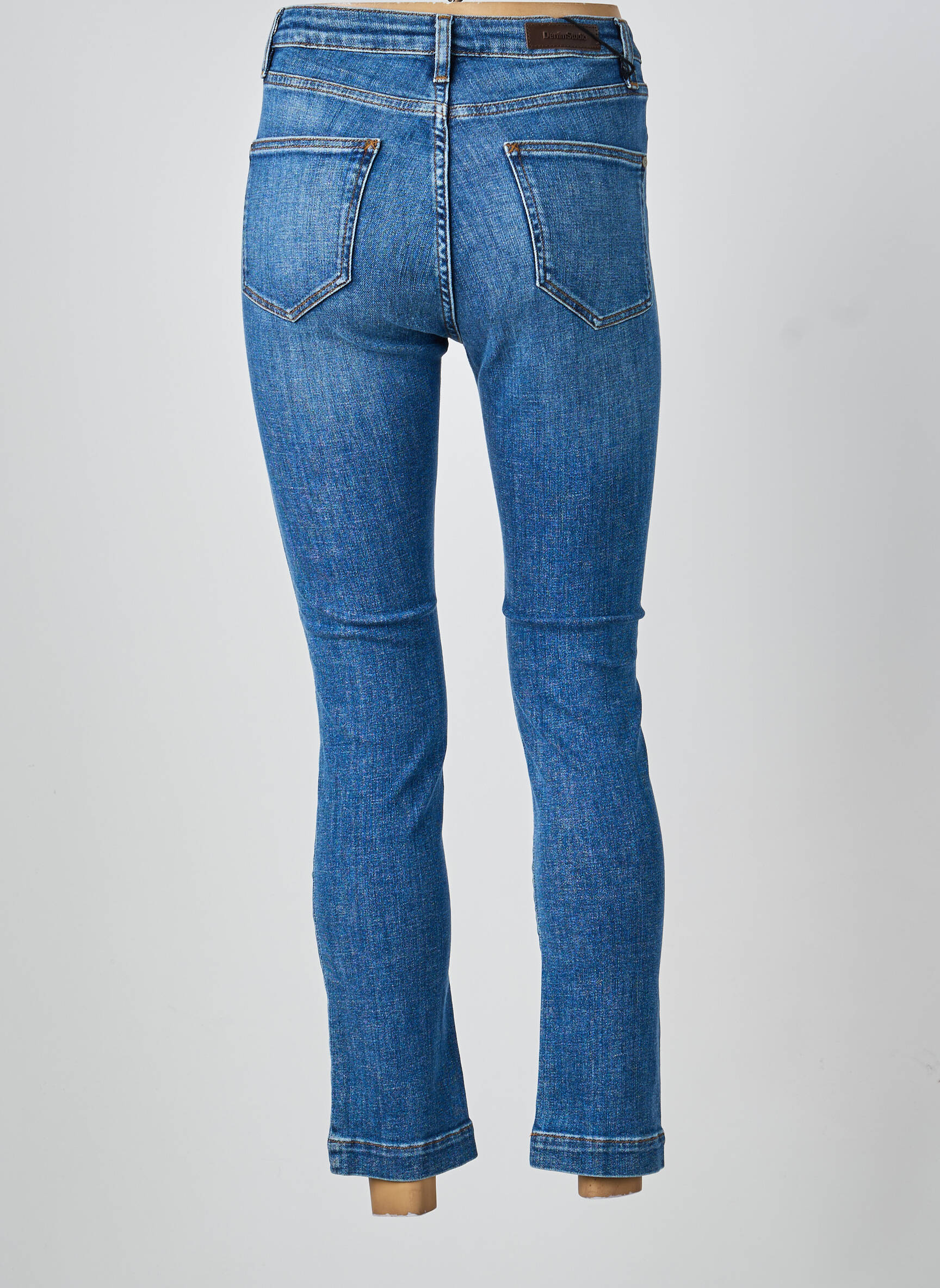 Lieknos džinsai kišenės mėlyna DENIM STUDIO moteris