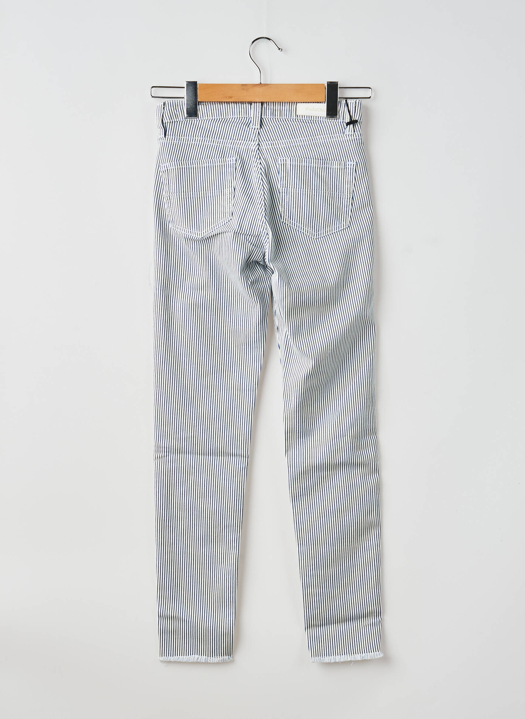 Lieknos kelnės kišenės mėlyna DENIM STUDIO moteris