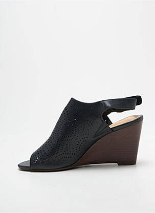 Sandalai/nu pėdos kompensuotas kulnas kulnas nuo 7 iki 9 cm juodas CLARKS moteris