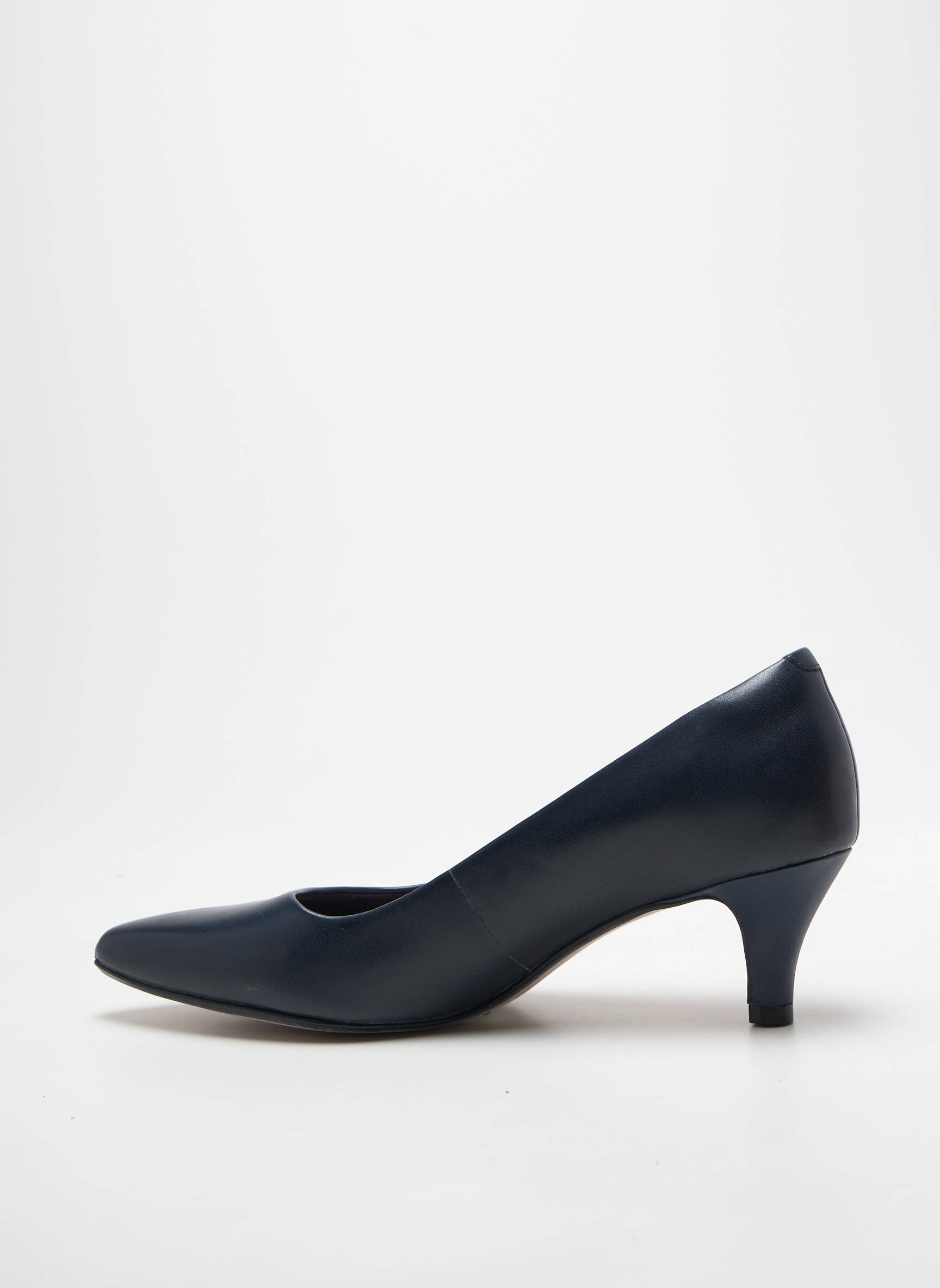 Aukštakulniai satino audinys kulnas nuo 4 iki 6 cm mėlyna CLARKS moteris