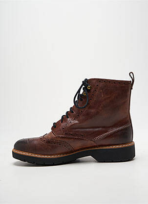 Batai/botai žemas kulnas plokščias kulnas iki 3 cm rudas CLARKS moteris