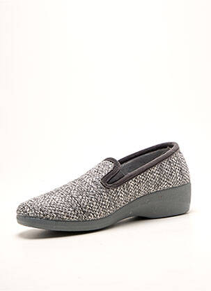 Bateliai/pantofliai apvalus mygtukas kulnas nuo 4 iki 6 cm pilka LA MAISON DE L'ESPADRILLE moteris