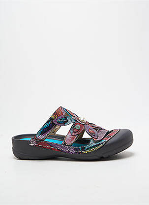 Mule/sabotai plokščias kulnas iki 3 cm violetinis LAURA VITA moteris