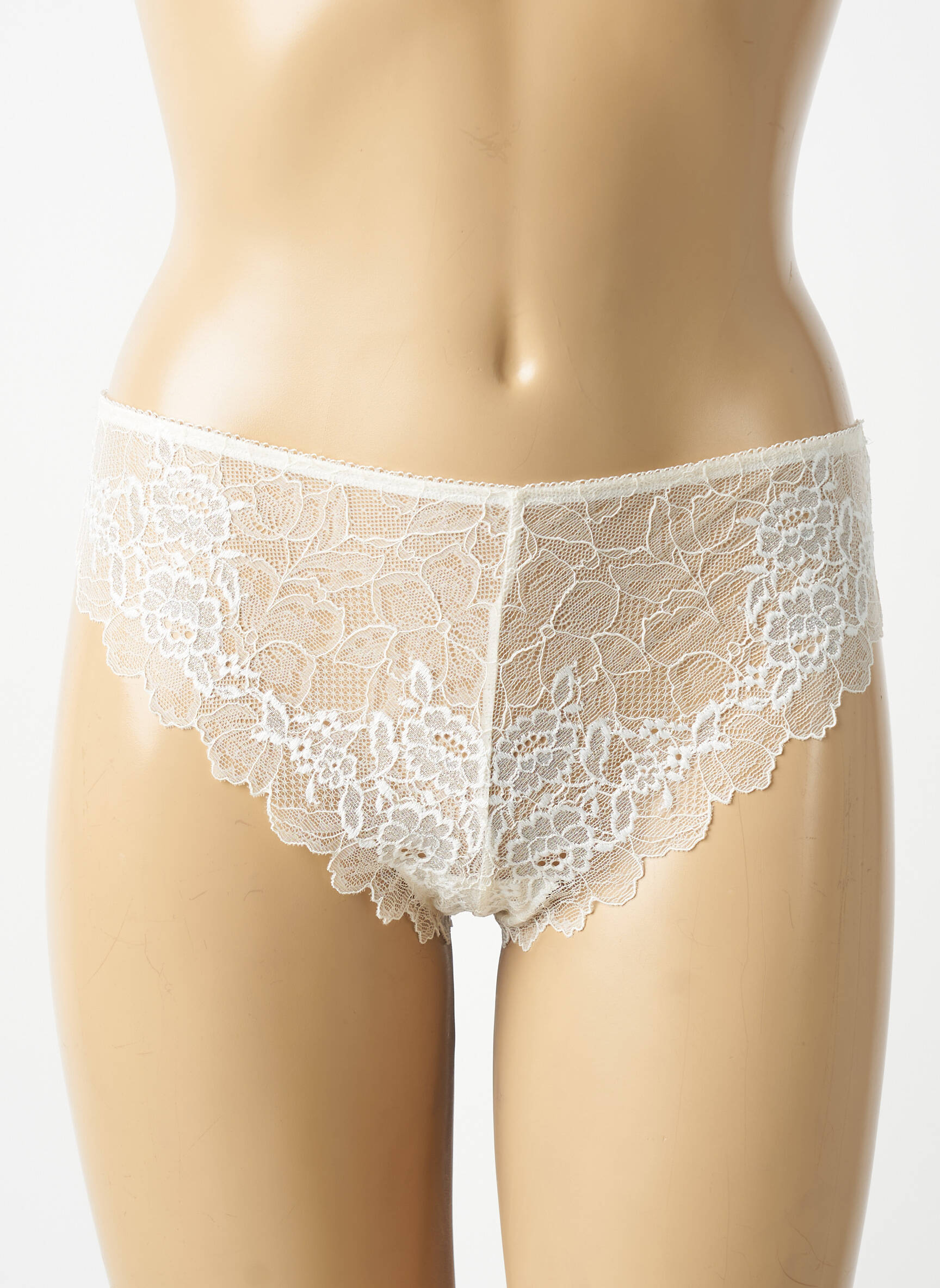 Tanga satino efektas baltas WACOAL moteris