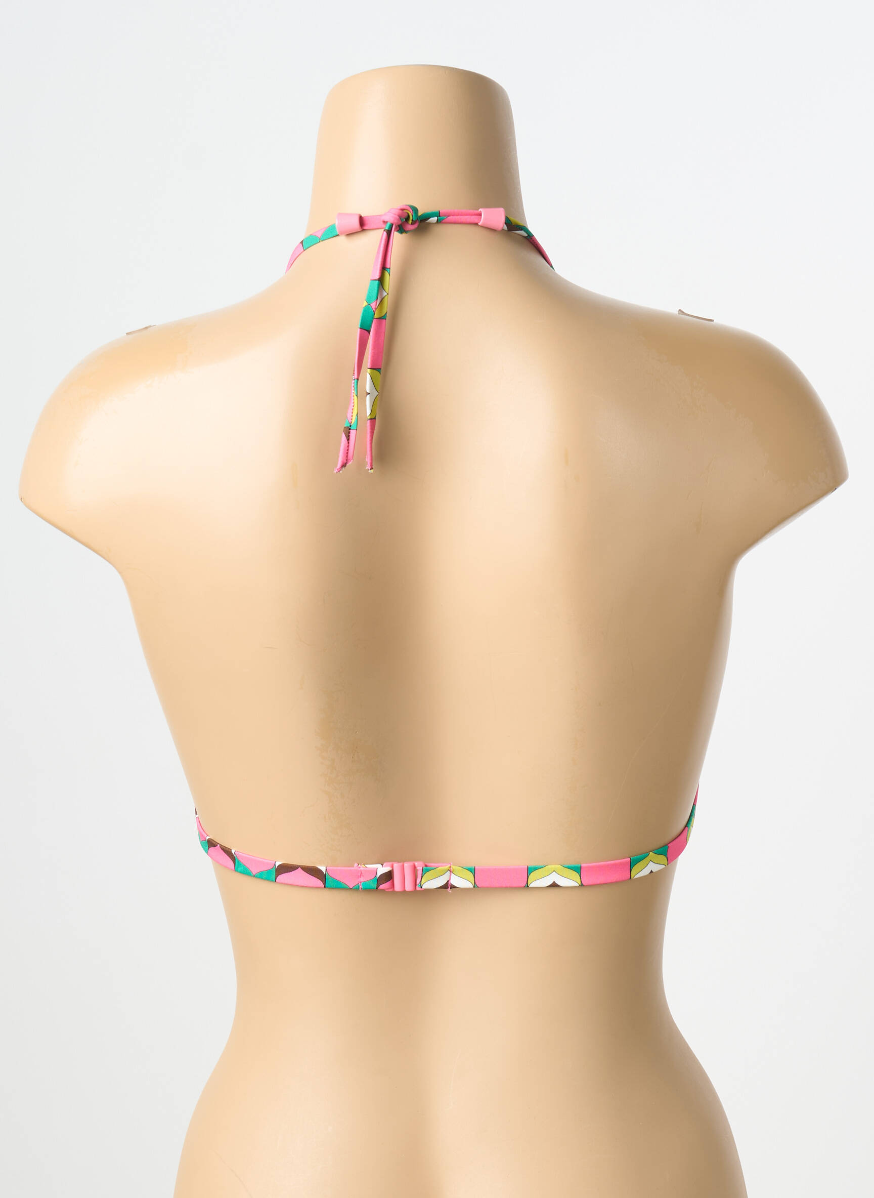 Maudymosi viršūnė tamprumas liemenėlė su išimamu putų paminkštinimu rožinė JESSY BEACHWEAR moteris