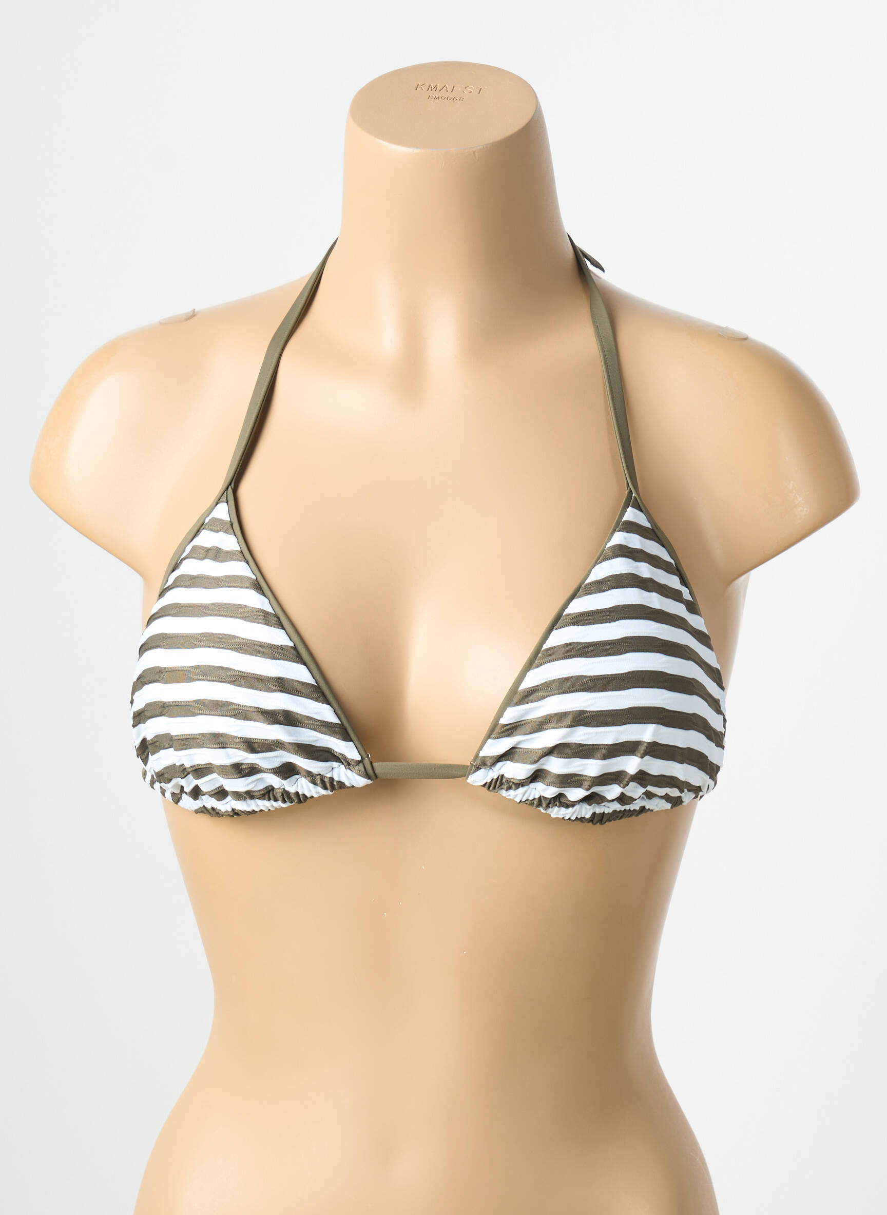 Maudymosi viršūnė tamprumas liemenėlė su išimamu putų paminkštinimu žalias JESSY BEACHWEAR moteris