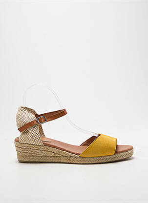 Espadrilės užsegimas kilpa(s) kulnas nuo 4 iki 6 cm geltona CARMEN SAIZ moteris