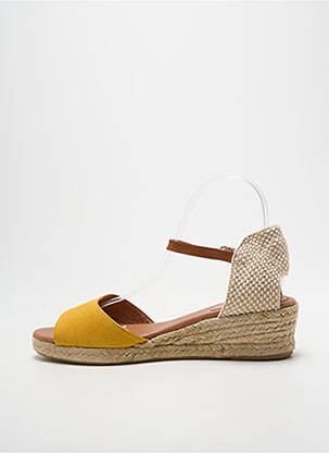 Espadrilės užsegimas kilpa(s) kulnas nuo 4 iki 6 cm geltona CARMEN SAIZ moteris