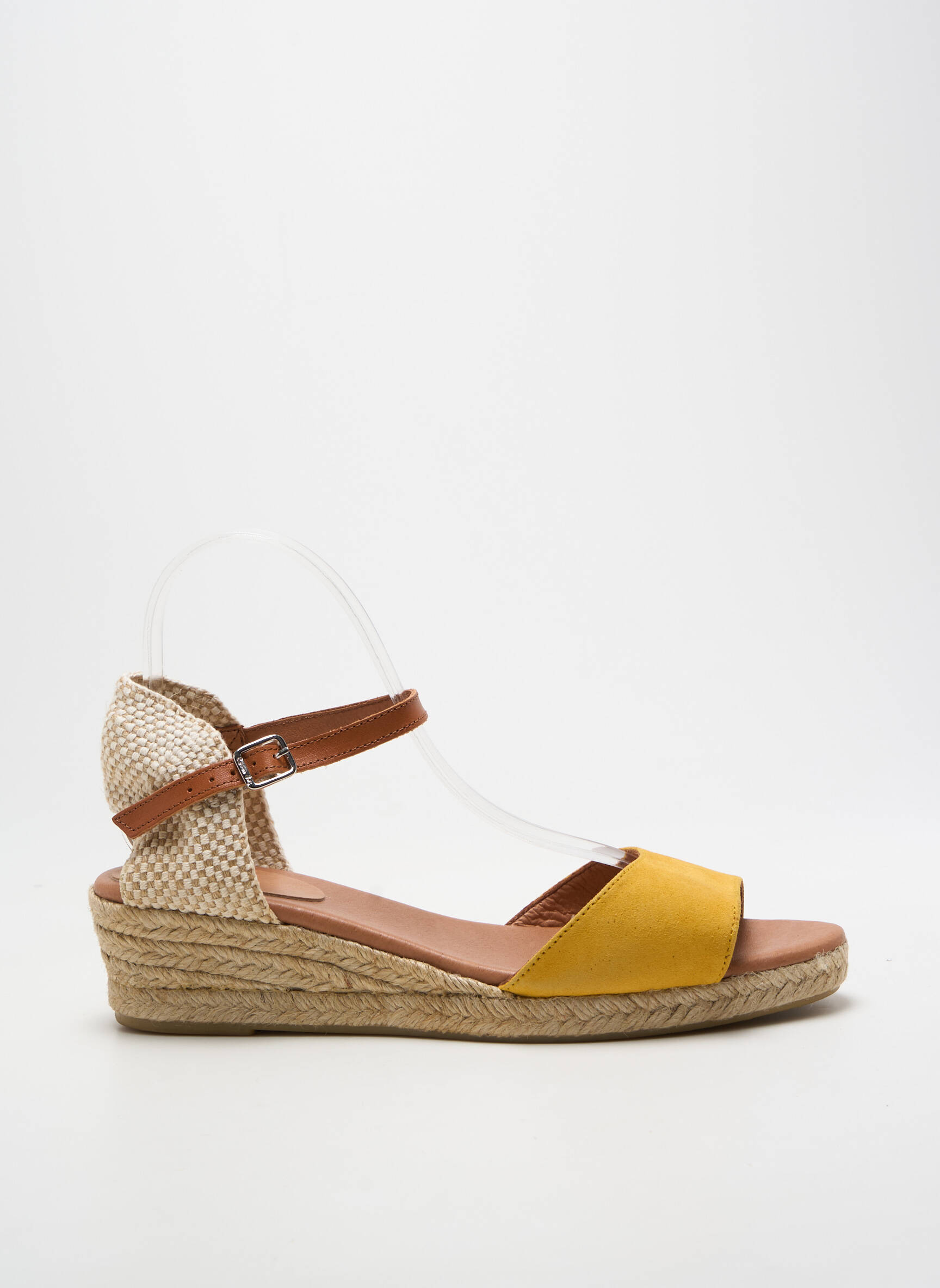 Espadrilės užsegimas kilpa(s) kulnas nuo 4 iki 6 cm geltona CARMEN SAIZ moteris