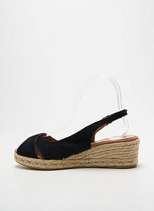 Espadrilės užsegimas kilpa(s) kulnas nuo 4 iki 6 cm juodas CARMEN SAIZ moteris